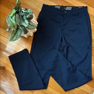 Nike Men's Dark Blue Dri-Fit Golf Pants, Size 30X32 Medium